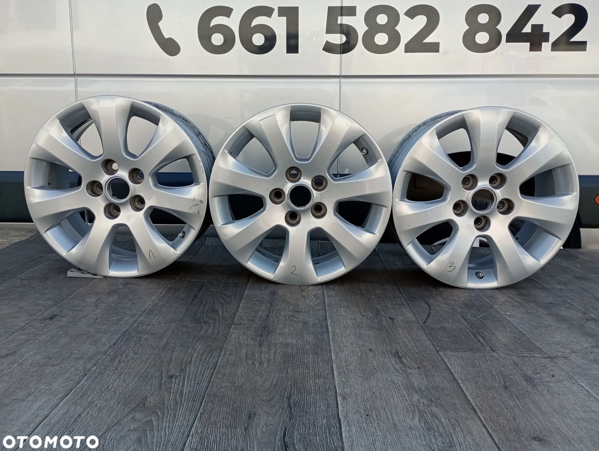 FELGA ALUMINIOWA 5X120 R17 7J ET41 67,1 BORBET GM OPO77K1 - 2