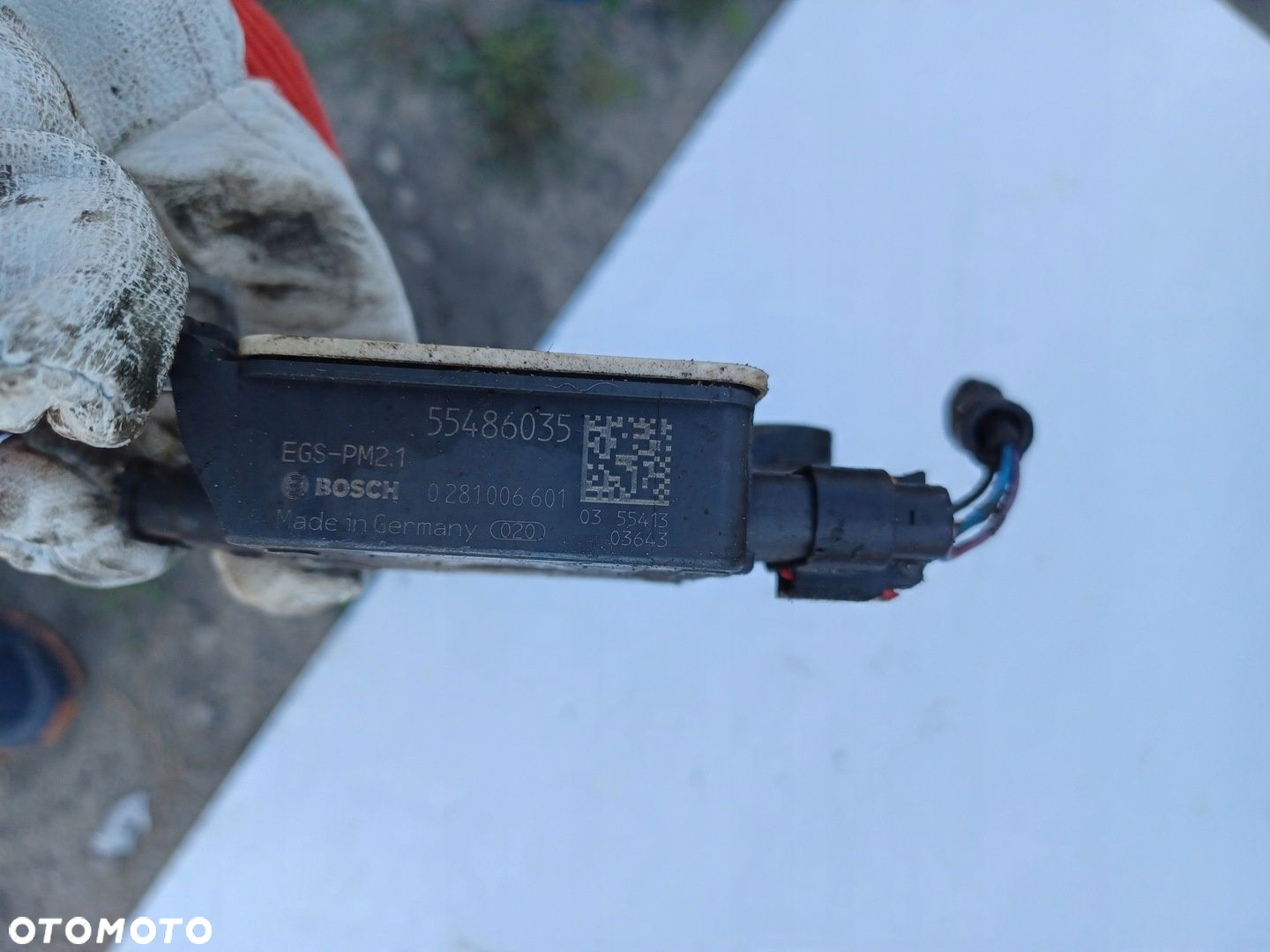 ISUZU D-Max MODUŁ STEROWNIK CZUJNIK NAPĘDU EGS-PM2.1 55486035 0281006601 - 3