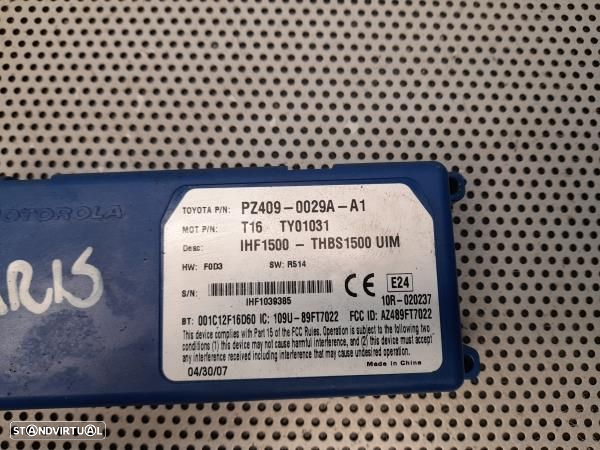 Centralina / Modulo Bluetooth Toyota Yaris (_P9_) - 6