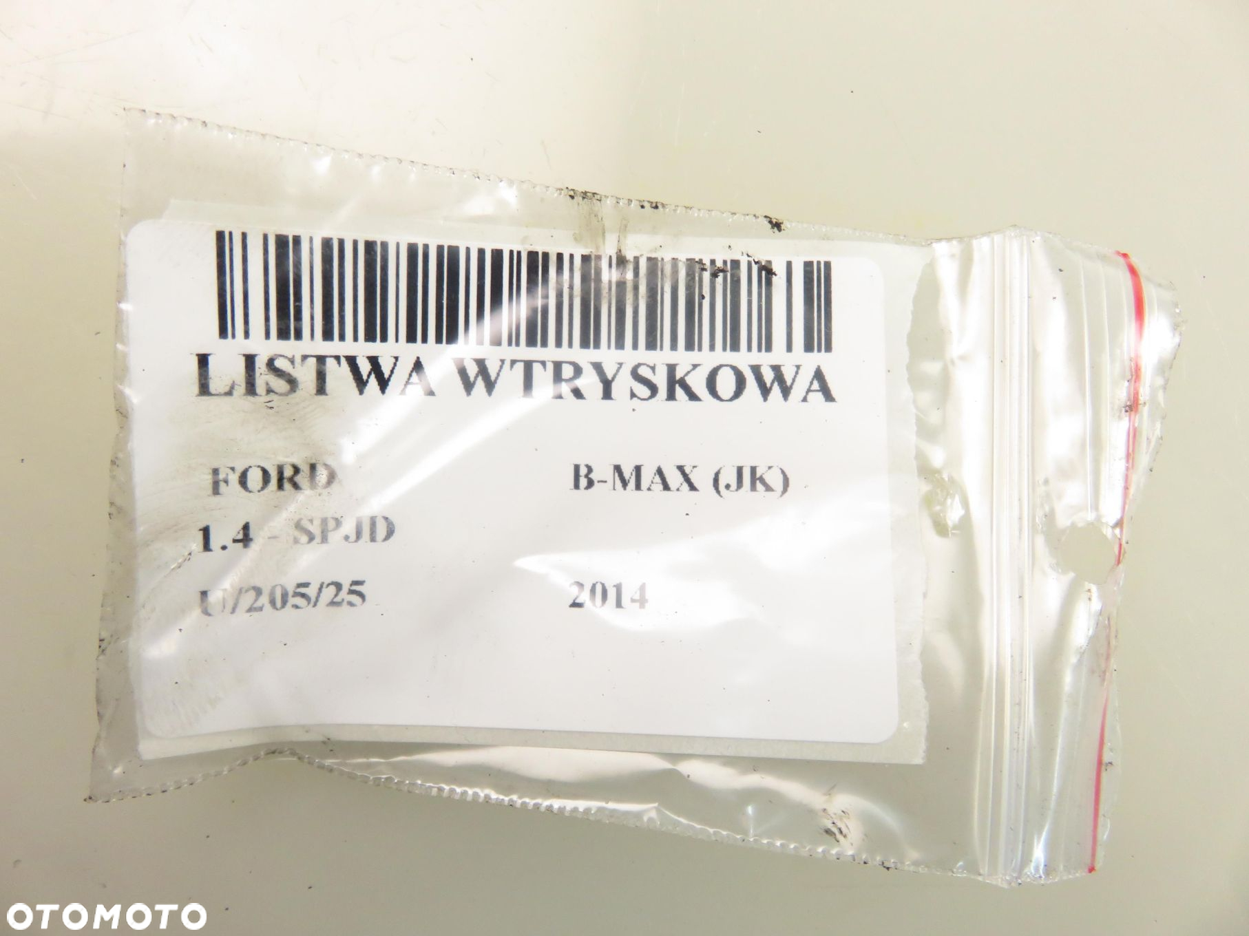 LISTWA WTRYSKOWA FORD B-MAX 1.4 8A6G9H487CB 8A6GAA 0280158207 SPJD - 12