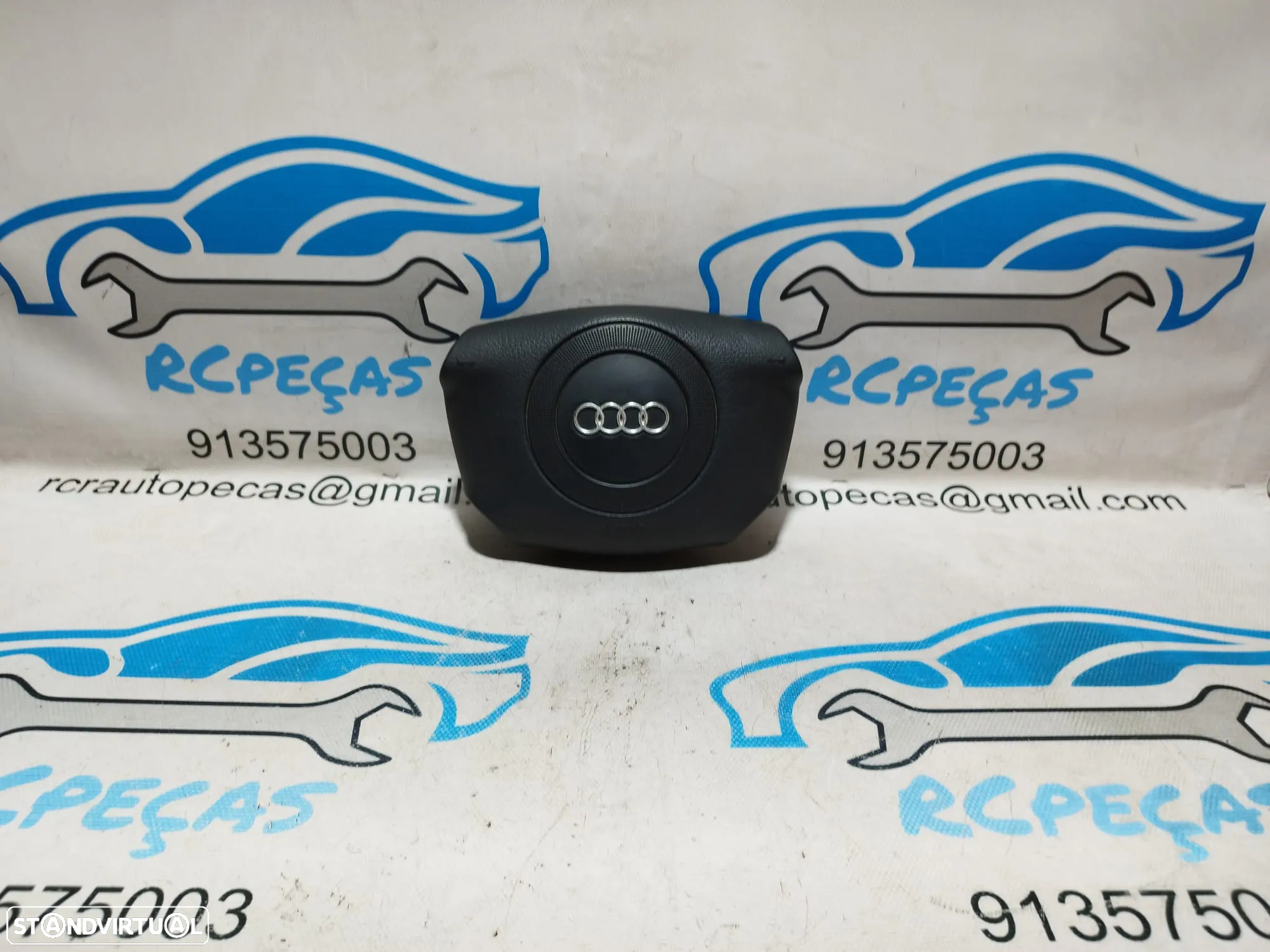 AIRBAG VOLANTE GUIADOR AUDI A6 C5 A4 B5 A3 8L A8 D2 4B0880201Q 4B0880201 - 6