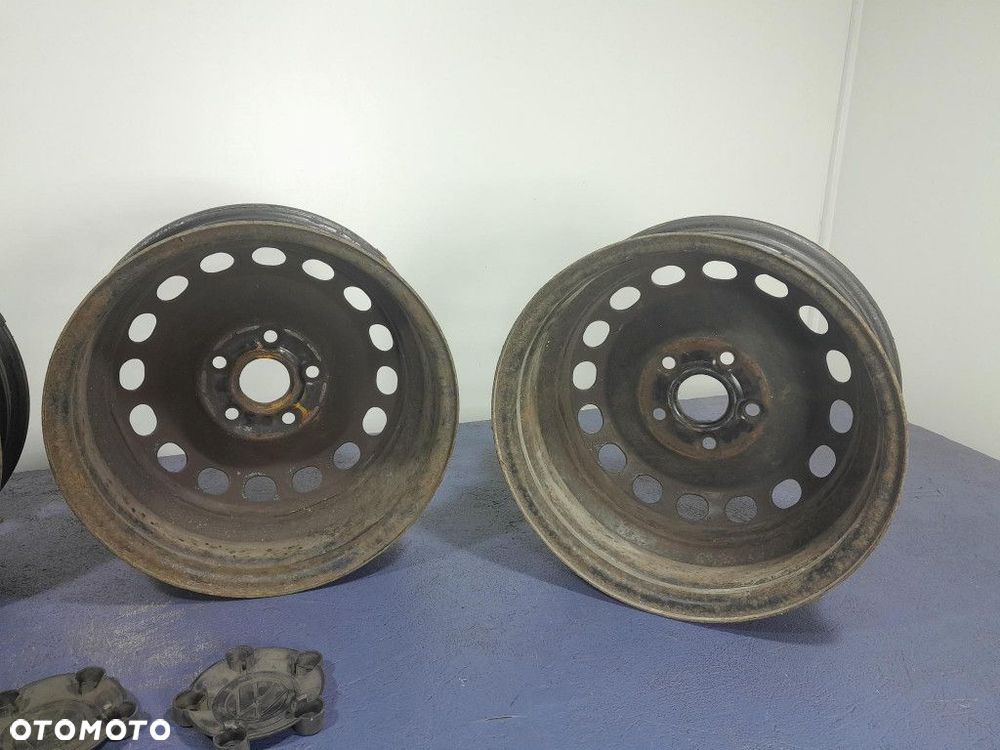 VW CADDY IV 15- FELGI STALOWE 6JXR15 ET 47 5X112 4 SZT 2K0601027B - 8