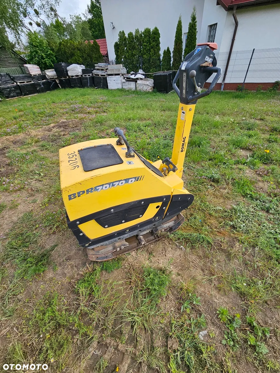 Bomag BPR 70/70 D, 580 Kg, E-Start, 130 Mtg, Import Niemcy - 2