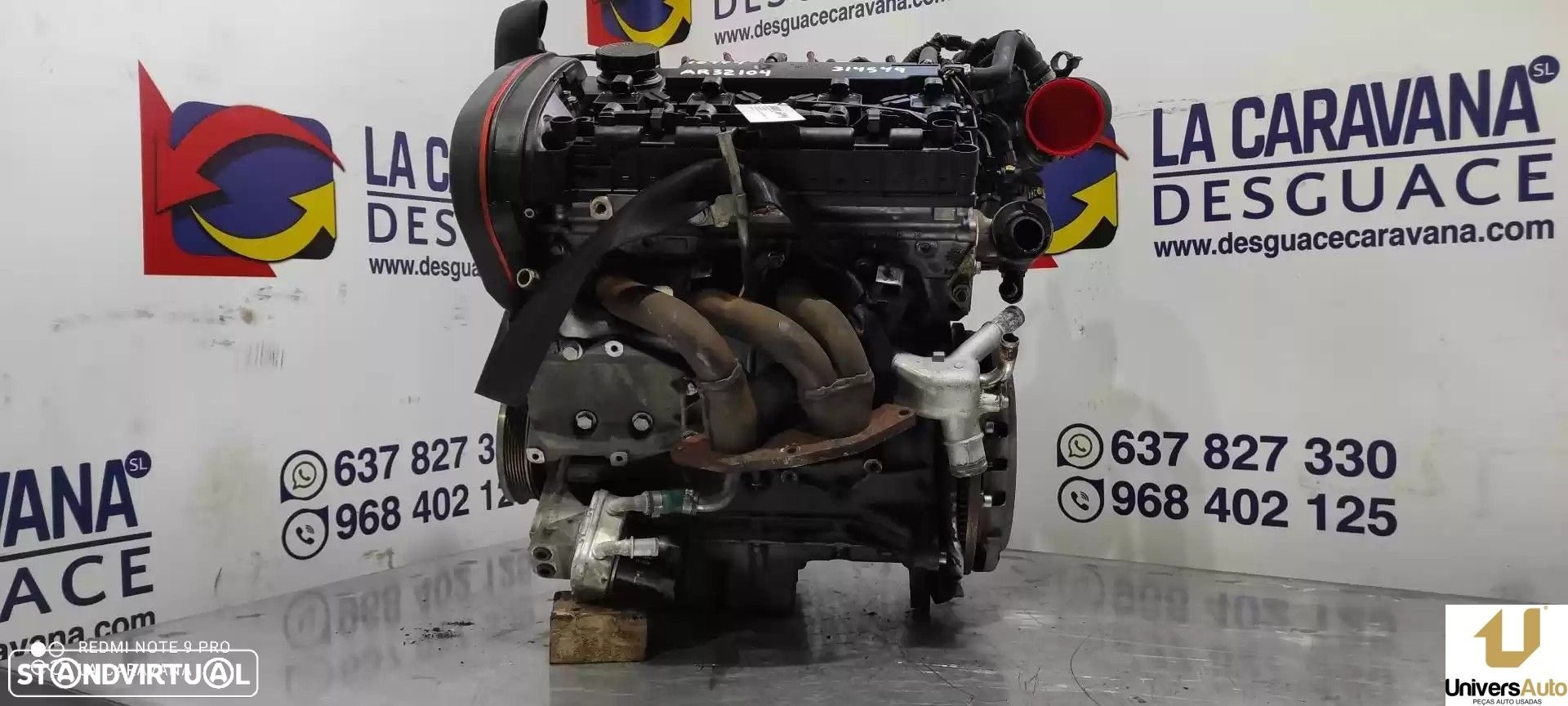 MOTOR COMPLETO ALFA ROMEO 147 2001 -AR32104 - 2