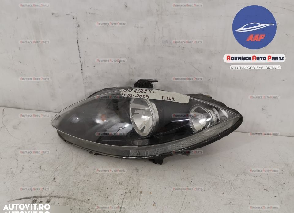 Far stanga original cu halogen Seat  Altea  1 [2004 - 2009] - 3