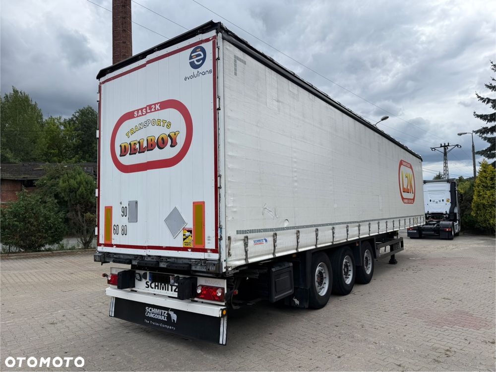 Schmitz Cargobull Firanka* Standart MULDA* SAF* OŚ PODNOSZONA* RAMA JAK NOWA* MAŁY PRZEBIEG 445TYS KM* KOSZ NA 2 KOŁA* Z Francji - 6