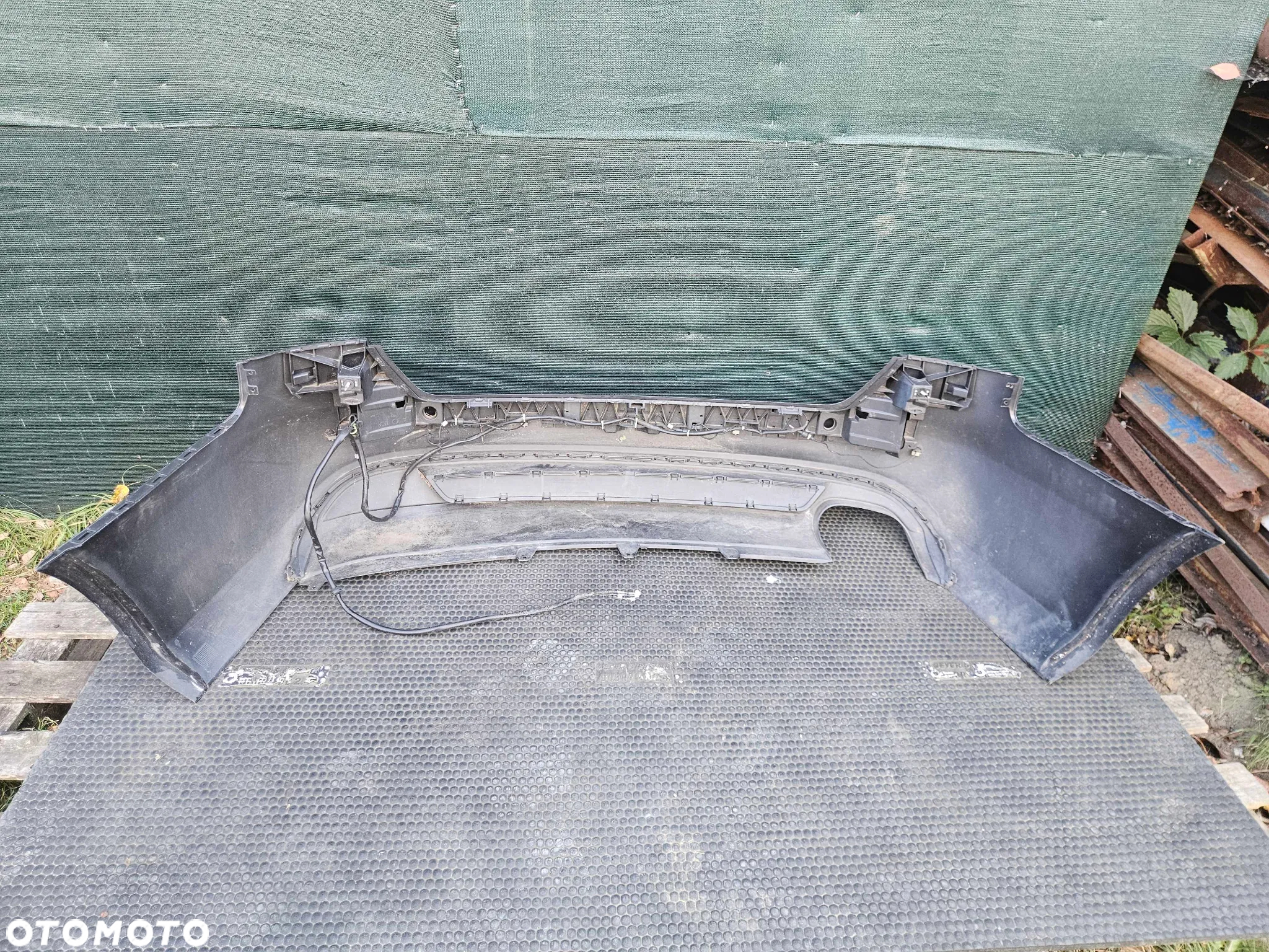 Zderzak Tyl Tylny S-Line Czarny LZ9Y Dyfuzor Czujniki PDC Audi A4 B8 Sedan 08r - 31