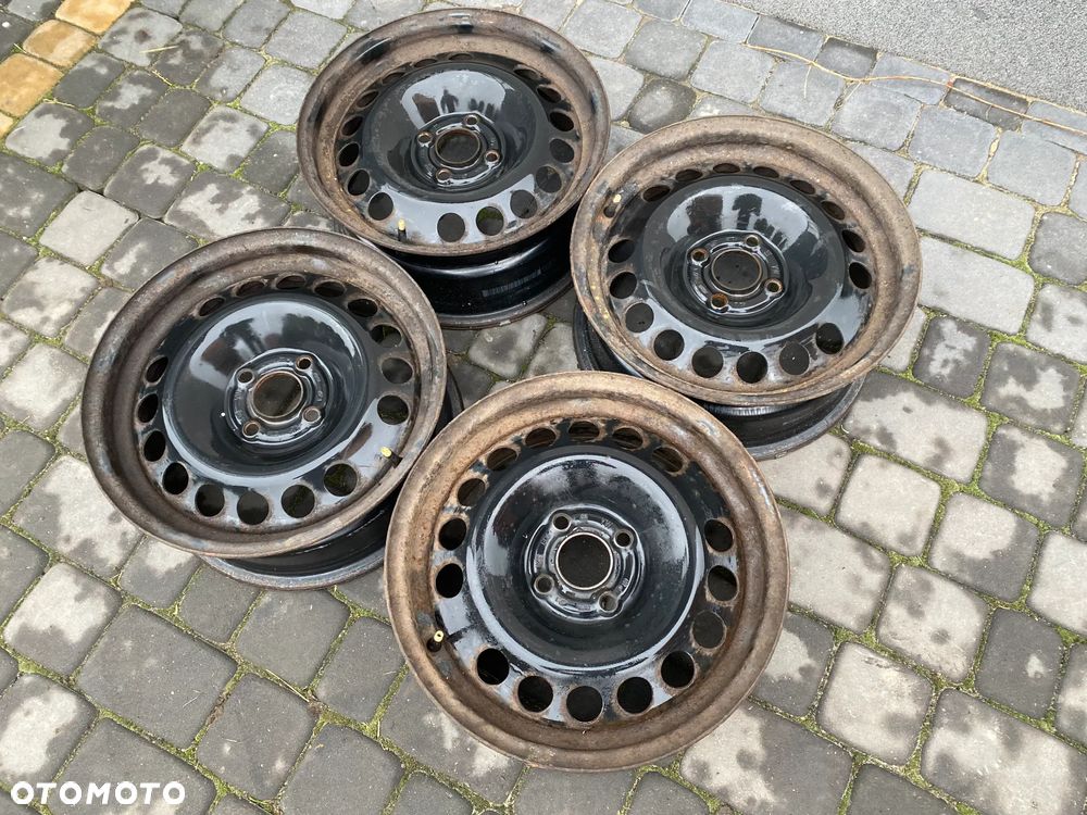 Opel Astra H MERIVA FELGI STALOWE 15 4x100 ET35 6,5Jx15H2 - 2