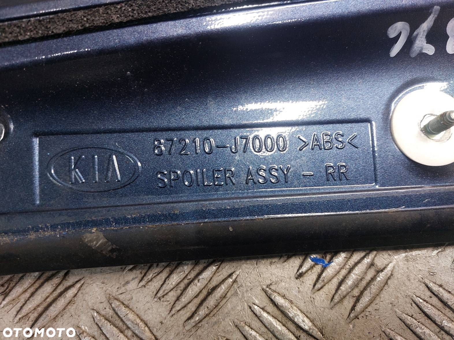 LOTKA SPOILER + TRZECIE ŚWIATŁO STOPU  KIA CEED III 87210-J7000 - 6
