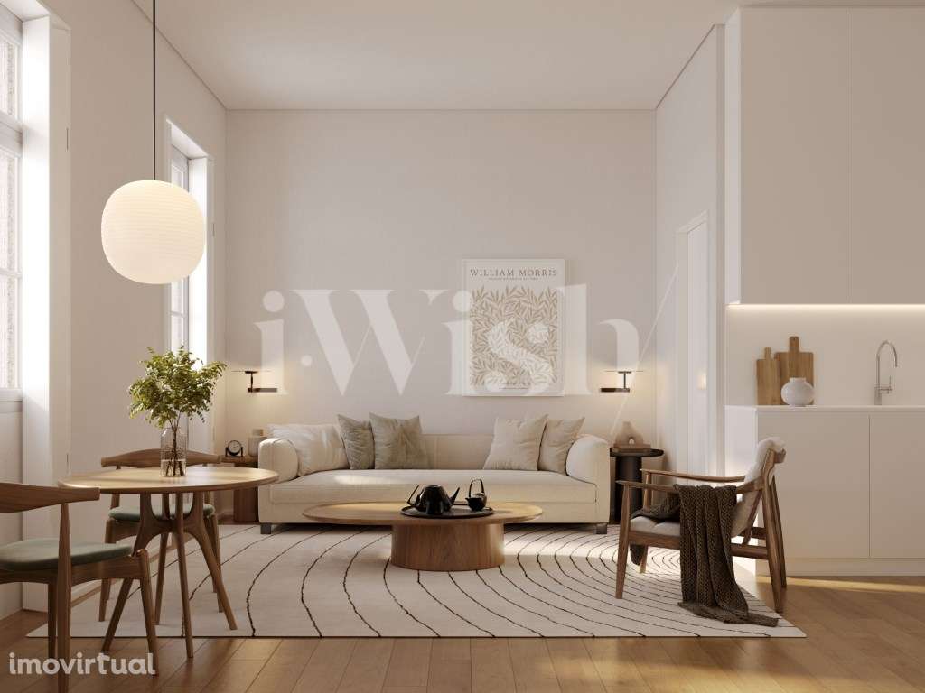 Marés Studios - Apartamento T0 com terraço no piso 1 - Grande imagem: 3/18