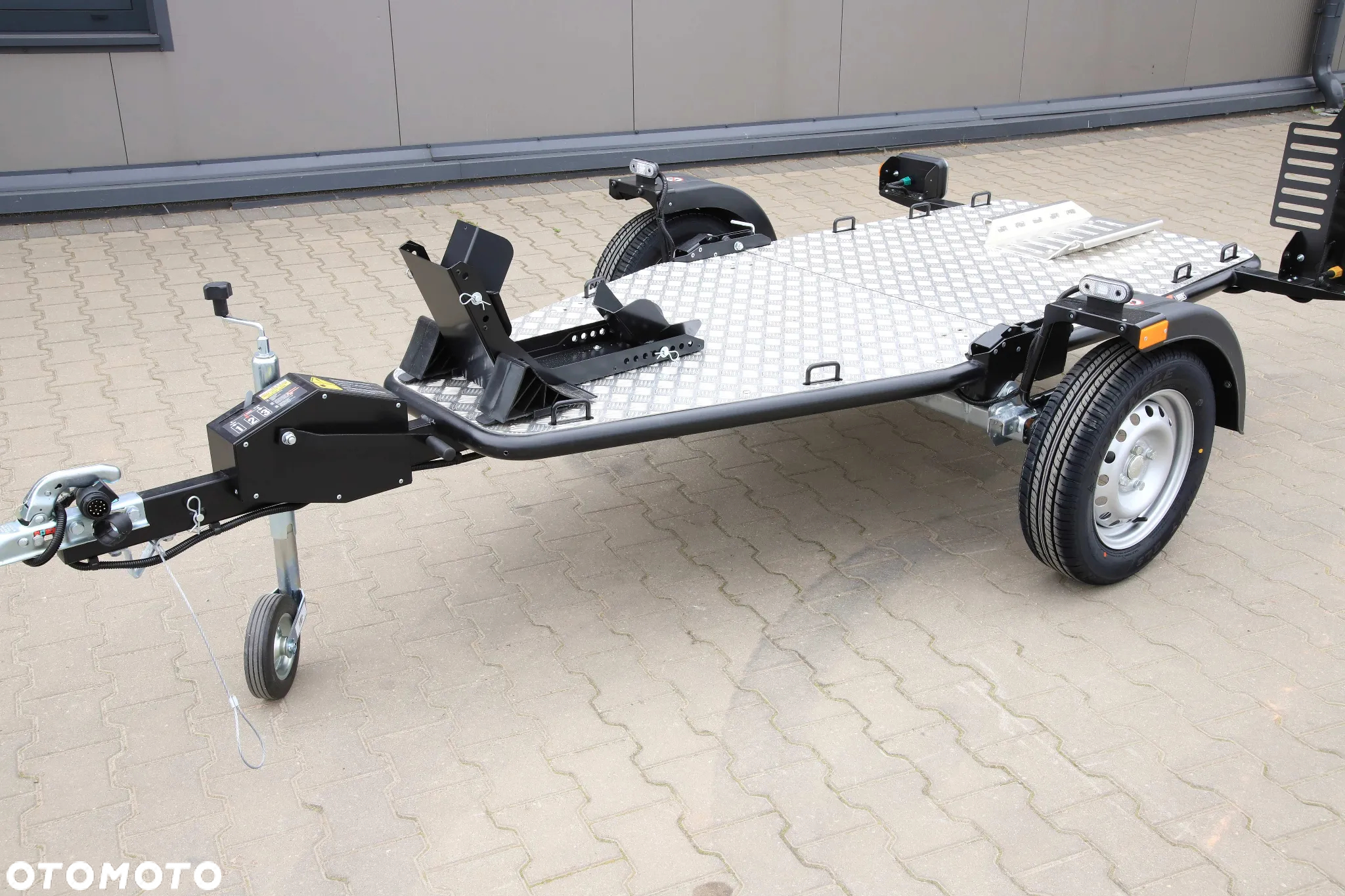Lorries Przyczepa motocyklowa MT-1 do transportu jednego motocylka - 6