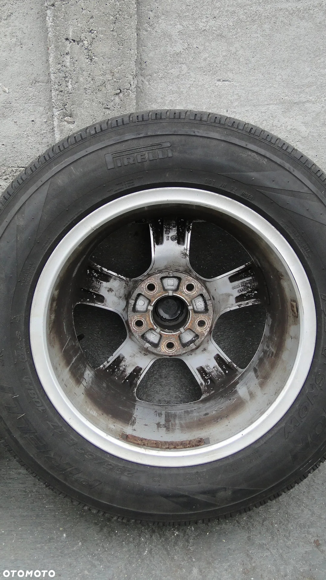 VW TOUAREG FELGA FELGI ALUMINIOWE OPONY 7,5x17 ET50 - 17