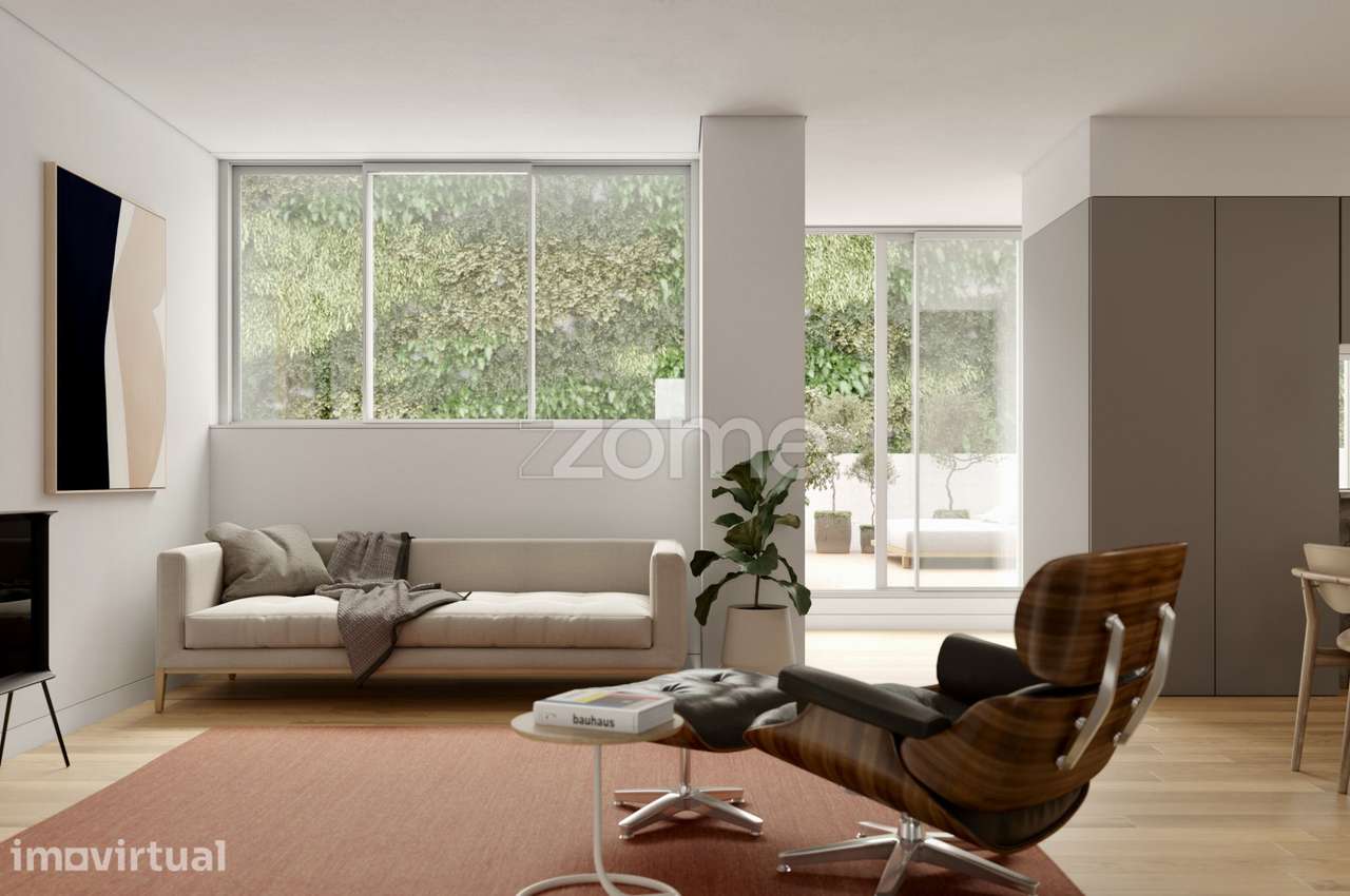 Apartamento NovoT2+1 Beira-rio, vistas magnificas sobre o rio, piscina - Grande imagem: 5/15