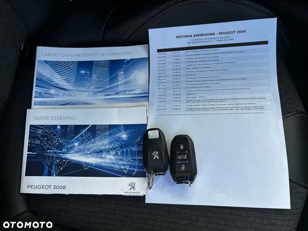 Peugeot 3008 1.6 PureTech GPF GT Line S&S EAT8 - 40
