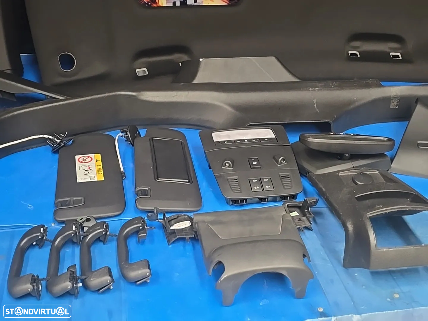 Foora de tejadilho interior kit Sport preto para opel insignia hachback 2010+ - 5