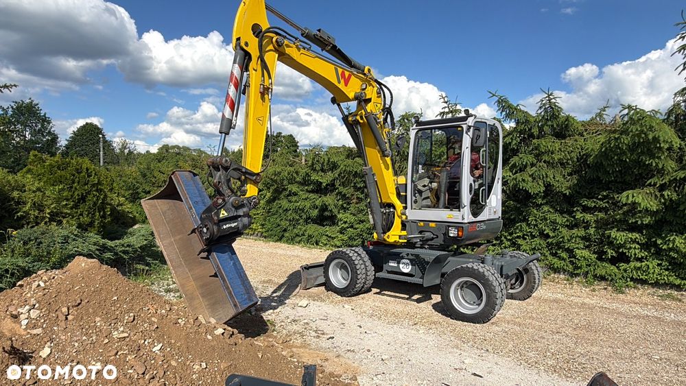 Wacker Neuson Koparka Kołowa 6 TON Wacker NEUSON 6503 -2 Pług Ramię Long 3 Łamane POWERTILT Lenhoff Klimatyzacja łyżki przedsiębierne MS03 6503 ew65 wiertnica  Takeuchi TB175W Yanmar B75W widły grabie - 19