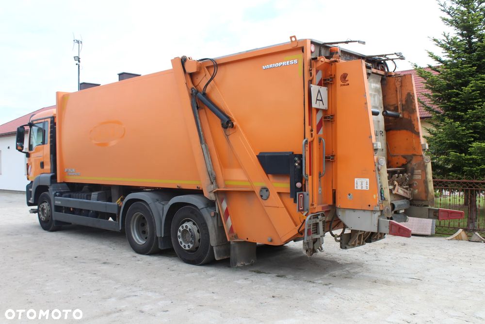 MAN TGS 26.360 ŚMIECIARKA 6x2 z Niemiec - 4