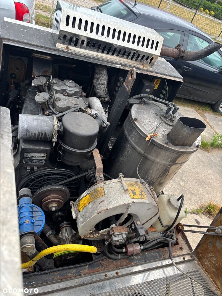Silnik spalinowy diesla traktorek myjka ciśnieniowa microcar LOMBARDINI 10LD400-2 - 4