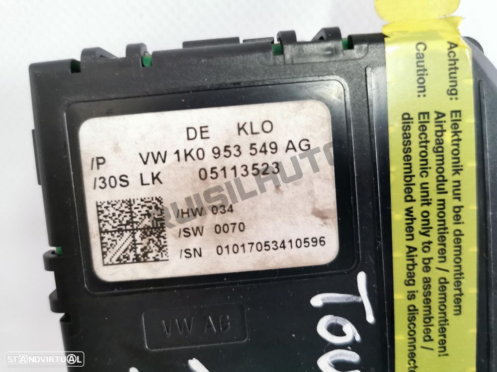 Captor / Sensor De Angulo De Viragem/direcção 1k095_3549ag Vw T - 1