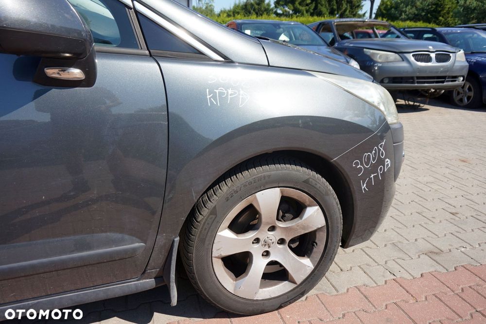 BŁOTNIK PRZEDNI PRAWY 3008 I KTPD  SZARY PEUGEOT 2009-2013 - 2