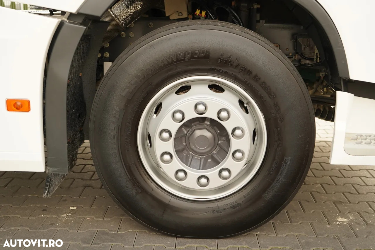 Volvo FH 460 / SISTEM HIDRAULIC / CABINĂ JOSĂ / ANVELOPE 100% / 2018 / IMPORTAT - 19