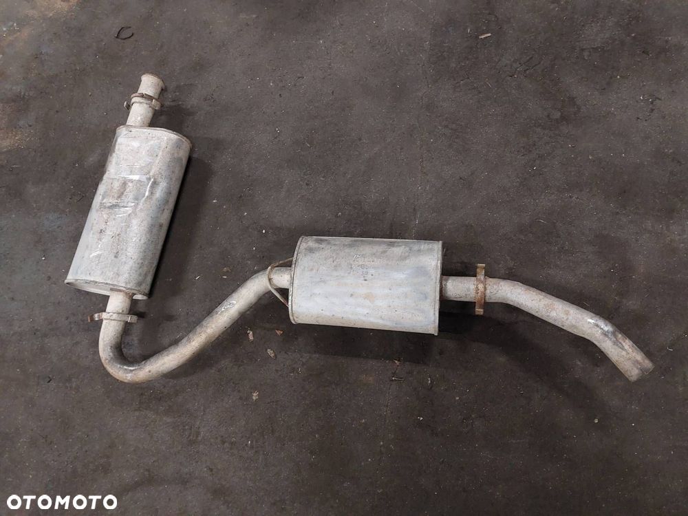 TŁUMIK WYDECH KOŃCOWY + ŚRODKOWY CITROEN JUMPER I 2.5 D - 1