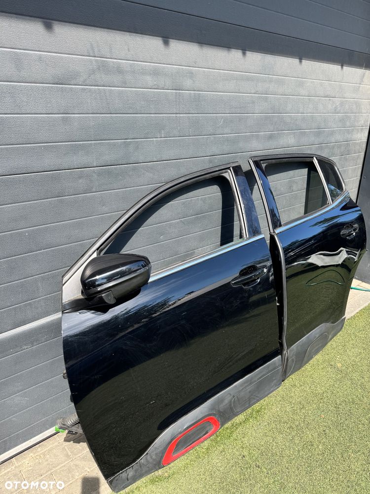Drzwi lewe  przód tył Citroen C5 Aircross kompletne z lusterkiem - 2
