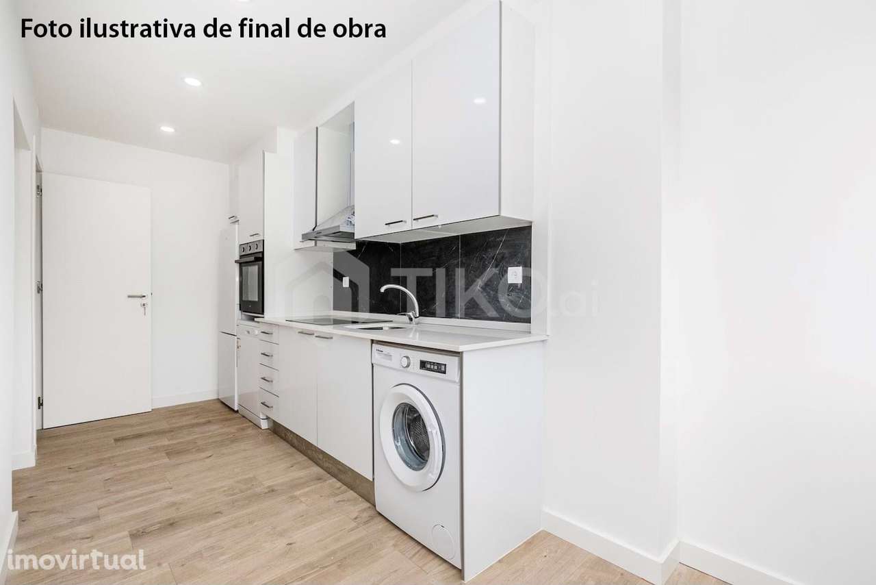 T1 Totalmente remodelado na Damaia – Pronto a habitar | Excelente loca - Grande imagem: 4/17