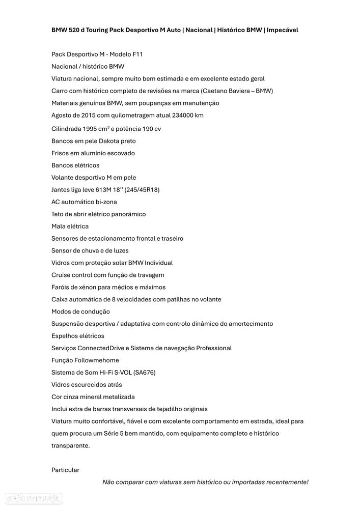 BMW 520 d Pack M Auto - 2