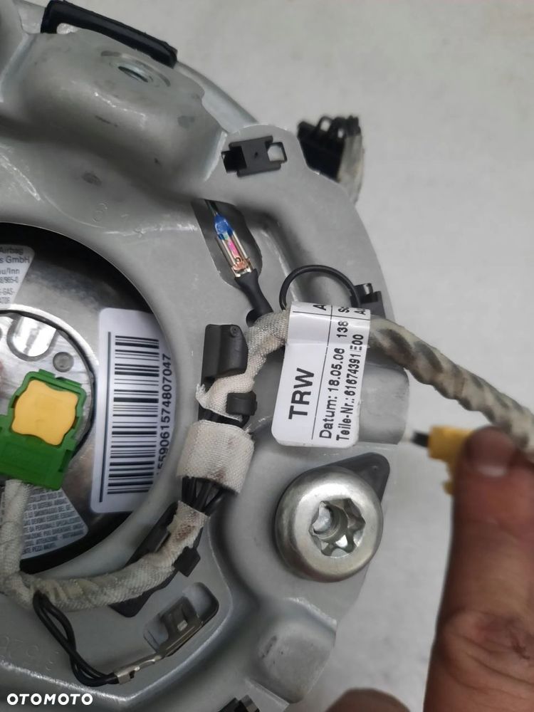 PODUSZKA KIEROWNICY AIRBAG AUDI Q7 4L 4 ramienia - 7