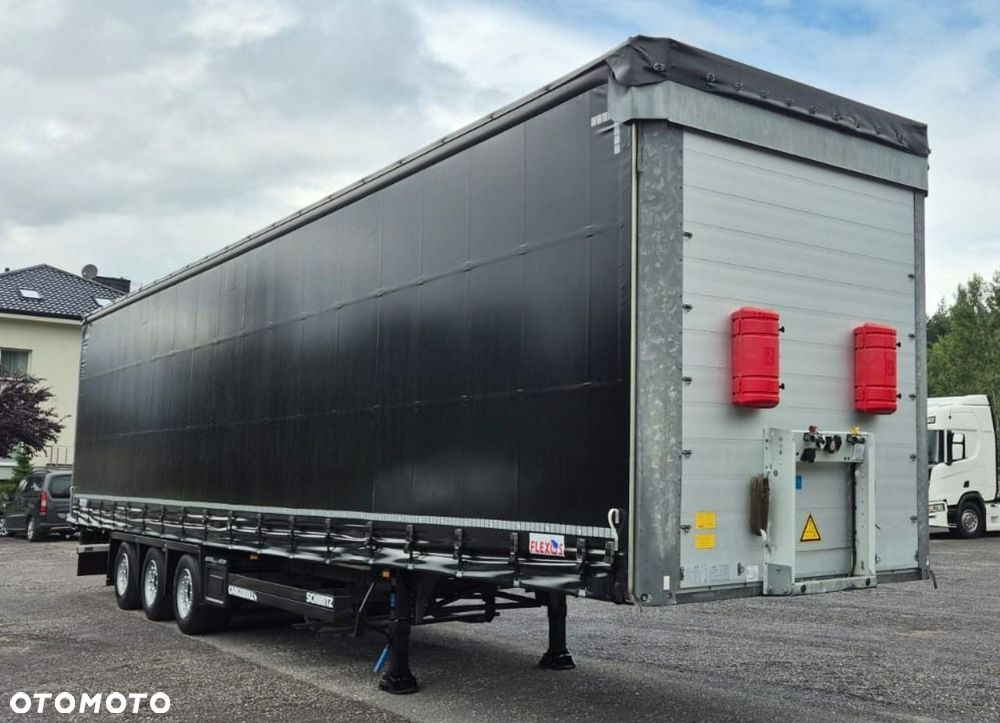 Schmitz Cargobull Mega Firana, Oś podnoszona - 5