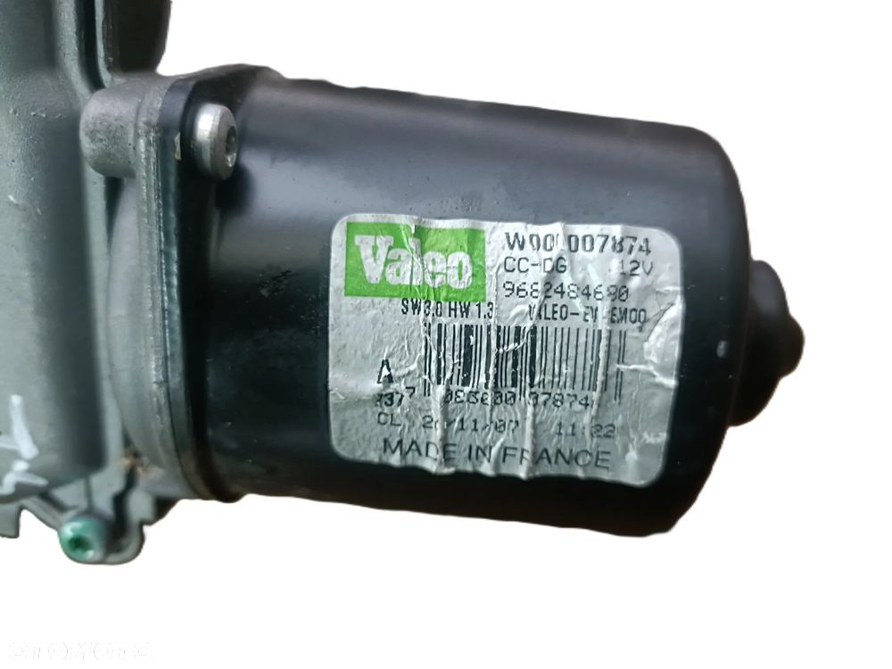 CITROEN C4 PICASSO I 06-13 r. SILNICZEK wycieraczki lewy VALEO 9682484680 + - 6