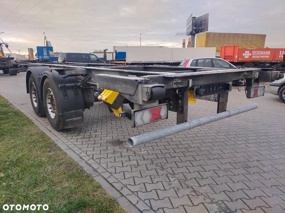 Ackermann Tandem rama do zabudowy ocynkowana wywrotka górny zaczep - 8