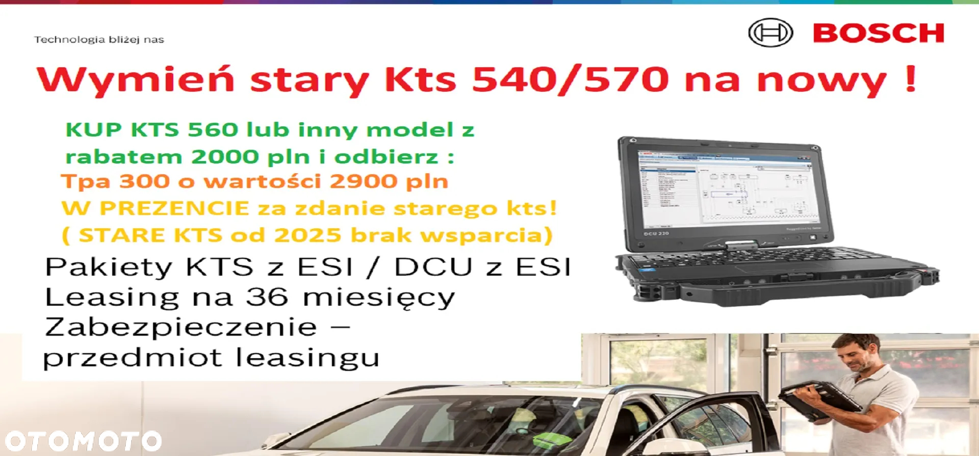 Eps 205 Bosch tester 49.000 pln brutto + 3 Etap KrugerQ narzędzia wyposażenie - 13