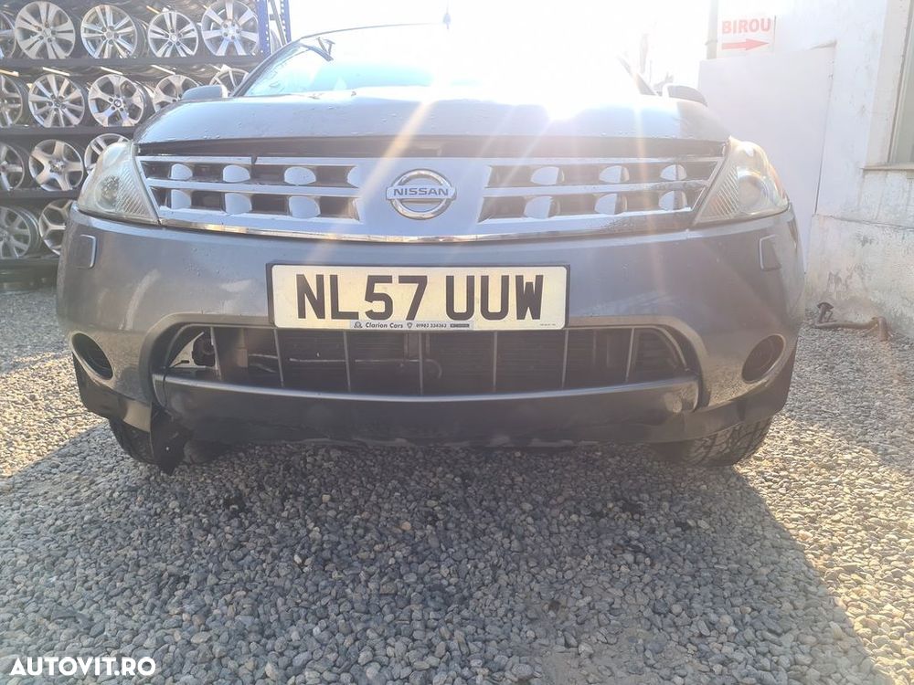 Bara fata Nissan Murano 2002 - 2007 GRI (1001) model cu spalatoare far - 4