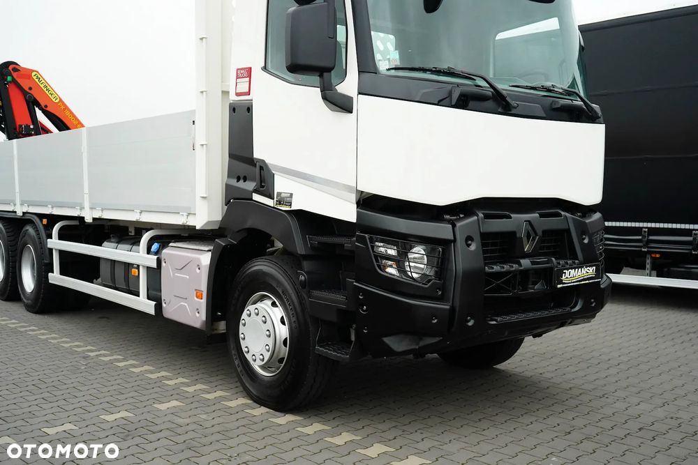 Renault C 380 / 6 X 4 / SKRZYNIOWY + HDS / PALFINGER PK 18002 / PILOT / ROTATOR - 20