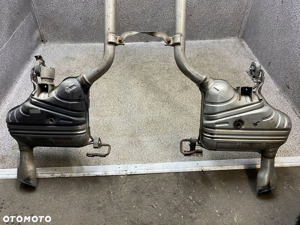 Tlumik koncowy tlumiki wydech prawy lewy Mercedes ML W164 3.0 CDI V6 KPL - 6