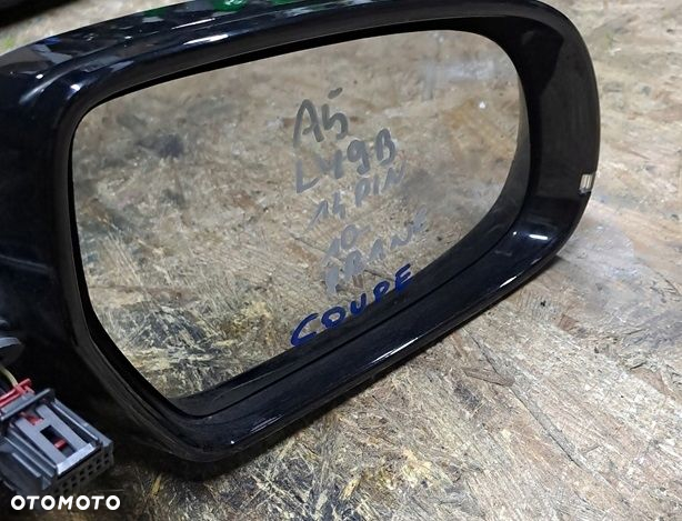 AUDI A5 8T LIFT 10-16R LUSTERKO PRAWE COUPE 14 PIN KABLI LY9B EU - 3