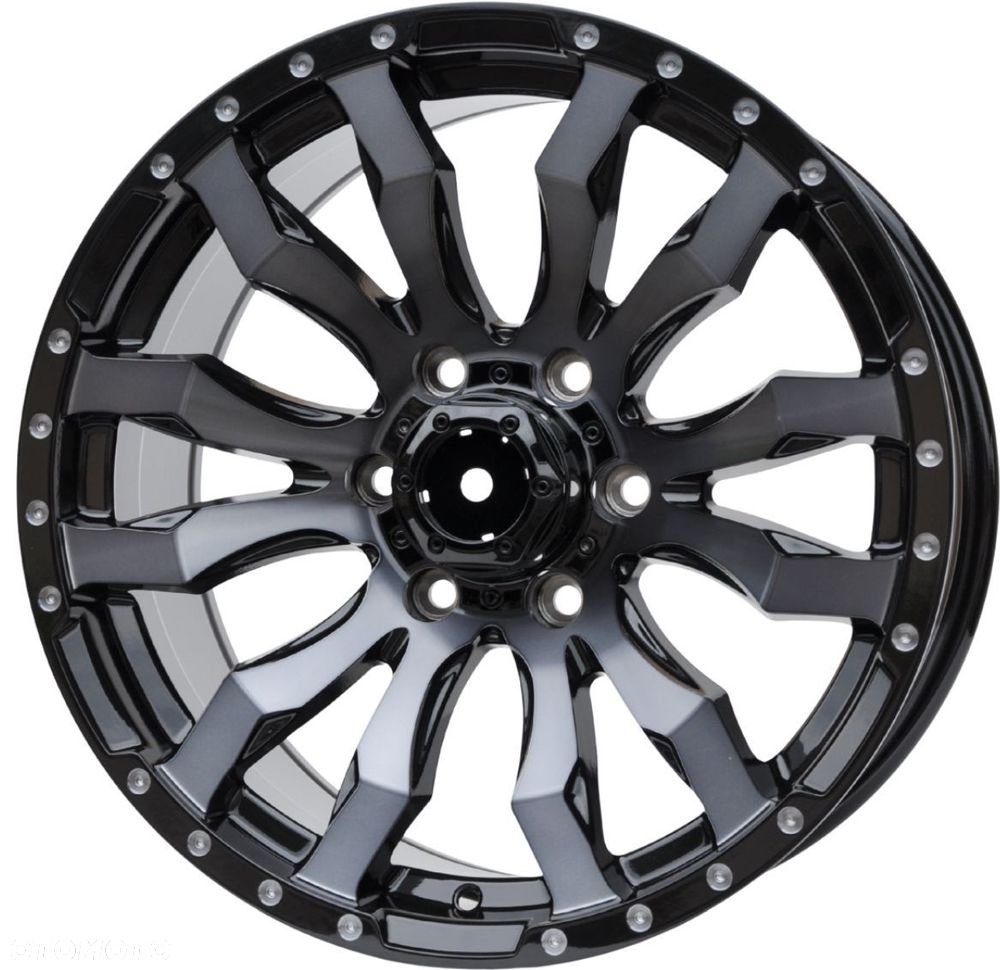 0215 BLDTF NOWE ALUFELGI 18 8,5J ET25 6x139,7 OFFROAD TOYOTA HILUX 4X4 - 1