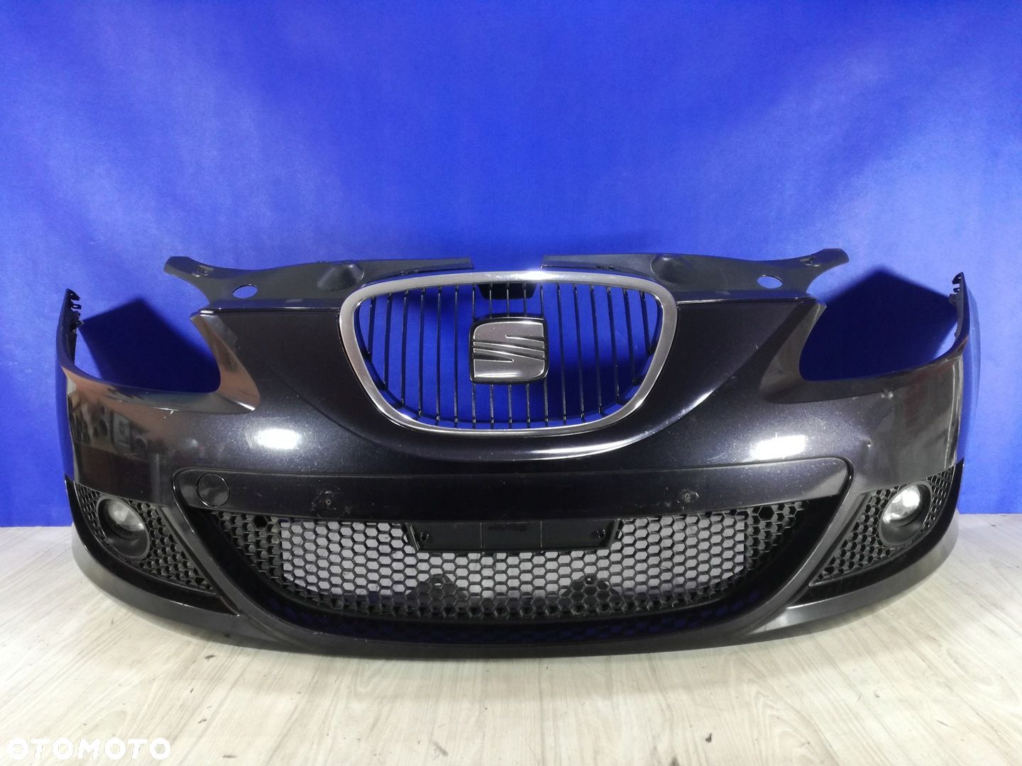 Seat Leon 2 II zderzak grill przód przedni LC9Z 05/09 - 1