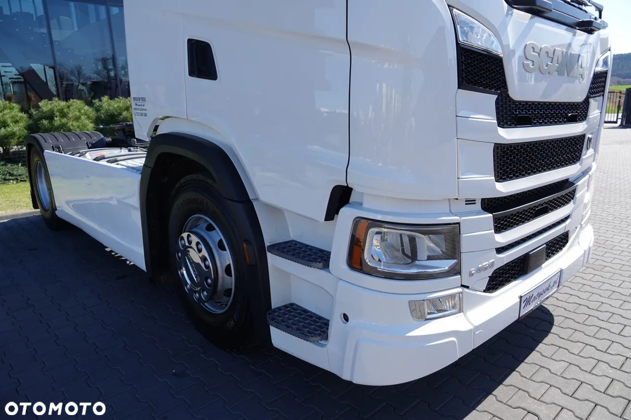 Scania R 450 / RETARDER / NISKA KABINA /  HYDRAULIKA / CAŁA NA PODUSZKACH / OPONY 100%  / PO KONTRAKCIE SERWISOWYM - 9