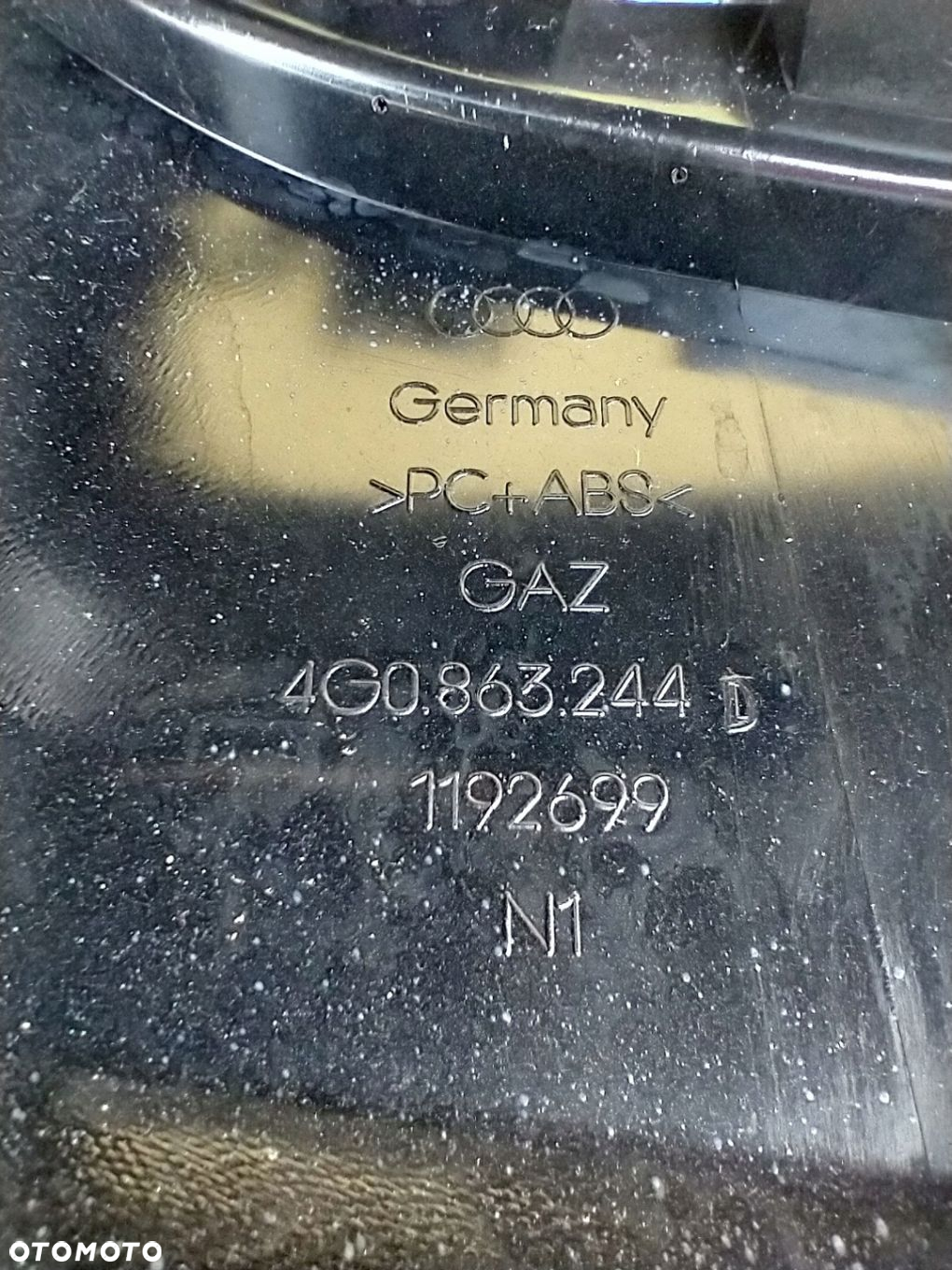 AUDI A6 C7 4G TUNEL ŚRODKOWY PODŁOKIETNIK 4G0863244D PANEL NAWIEWU TYŁ - 15