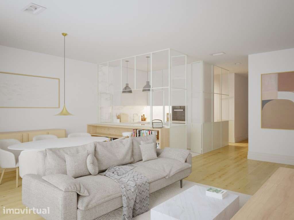Apartamento T1 em Cedofeita com varanda - Grande imagem: 2/33