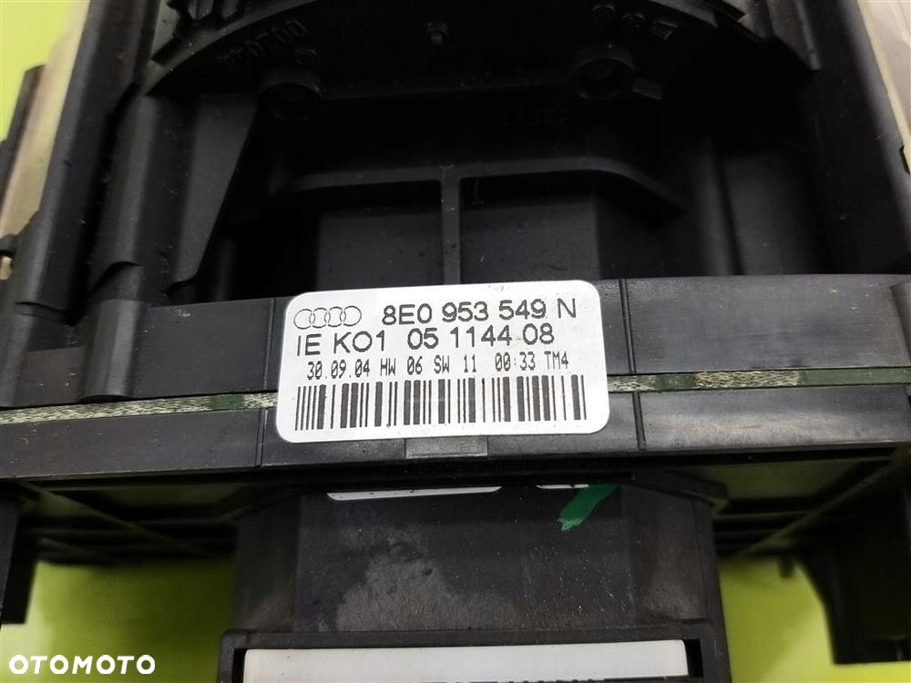 Przełącznik zespolony pająk Audi A4 B6 8E 2000-2004 8E0953549N K0105114408 - 7