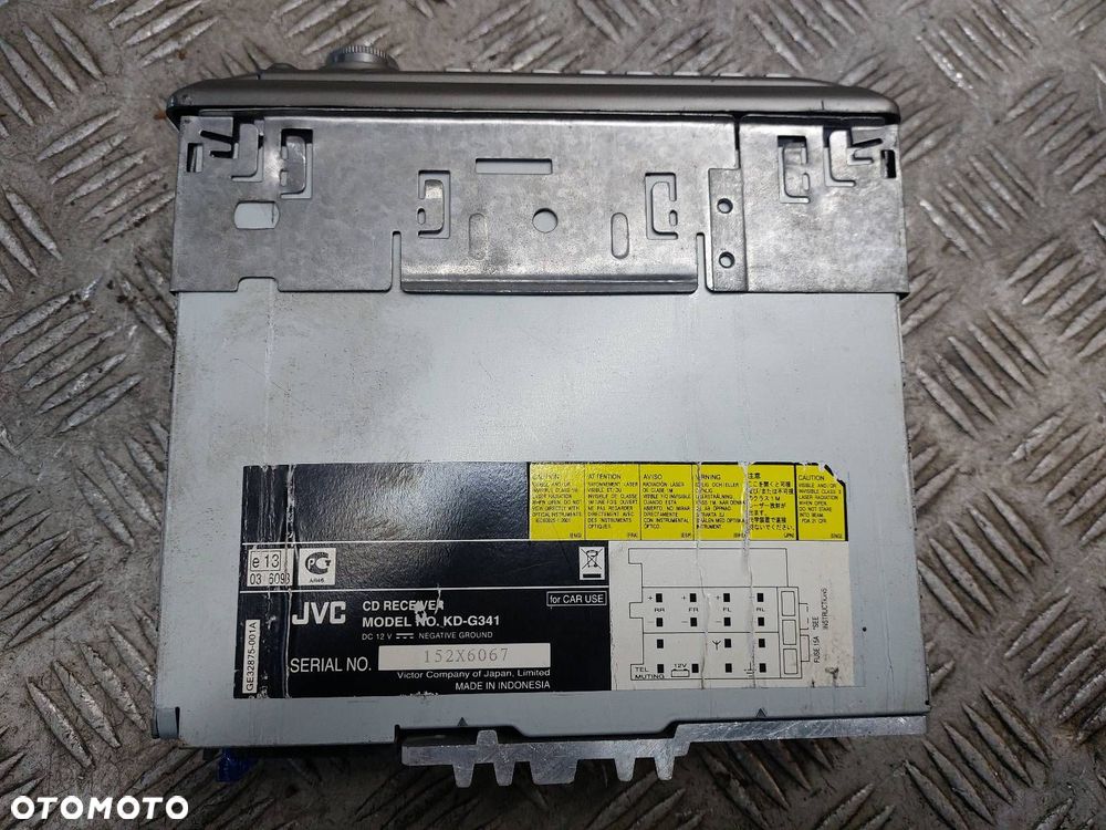 RADIO ODTWARZACZ JVC KD-G341 - 3