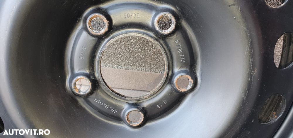 Roata de rezerva originala Bmw. Model slim pentru Bmw X3 model F25. - 2