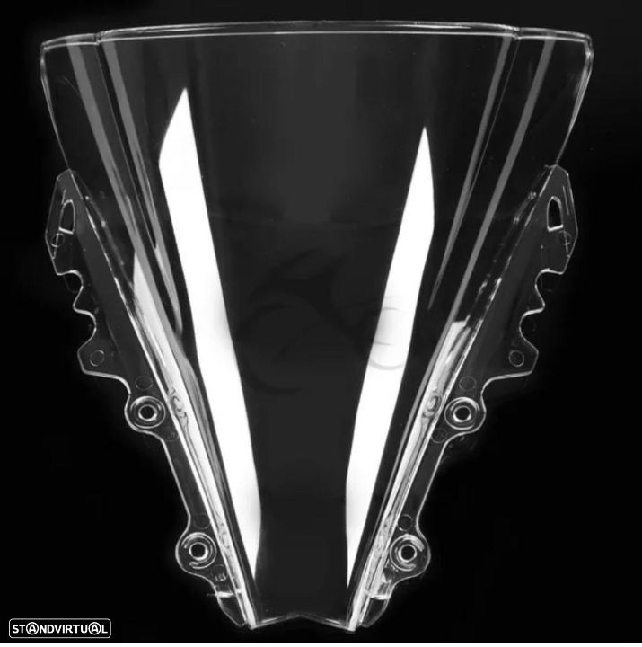 viseira nova yamaha yzf R6 ano 2006 ate 2007 vidro bolha - 3