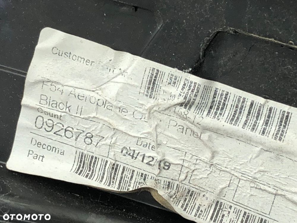 SPOILER TYŁ  MINI MINI CLUBMAN (F54) 2014 - 2022 Cooper S ALL4 141 kW [192 KM] benzyna 2015 - 2022 - 6