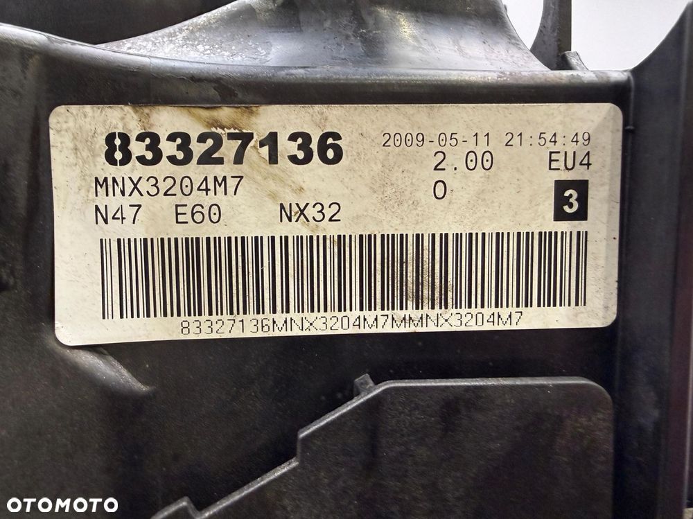 SILNIK BMW E90 E91 E92 E60 E61 X3 E83 E81 E82 E87 2.0 D DIESEL N47D20A - 3