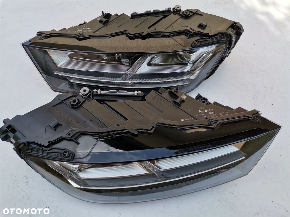 Audi Q7 4M0 2015-2019 Full Led Matrix Lewa Prawa Oryginał 4M0941036 4M0941035